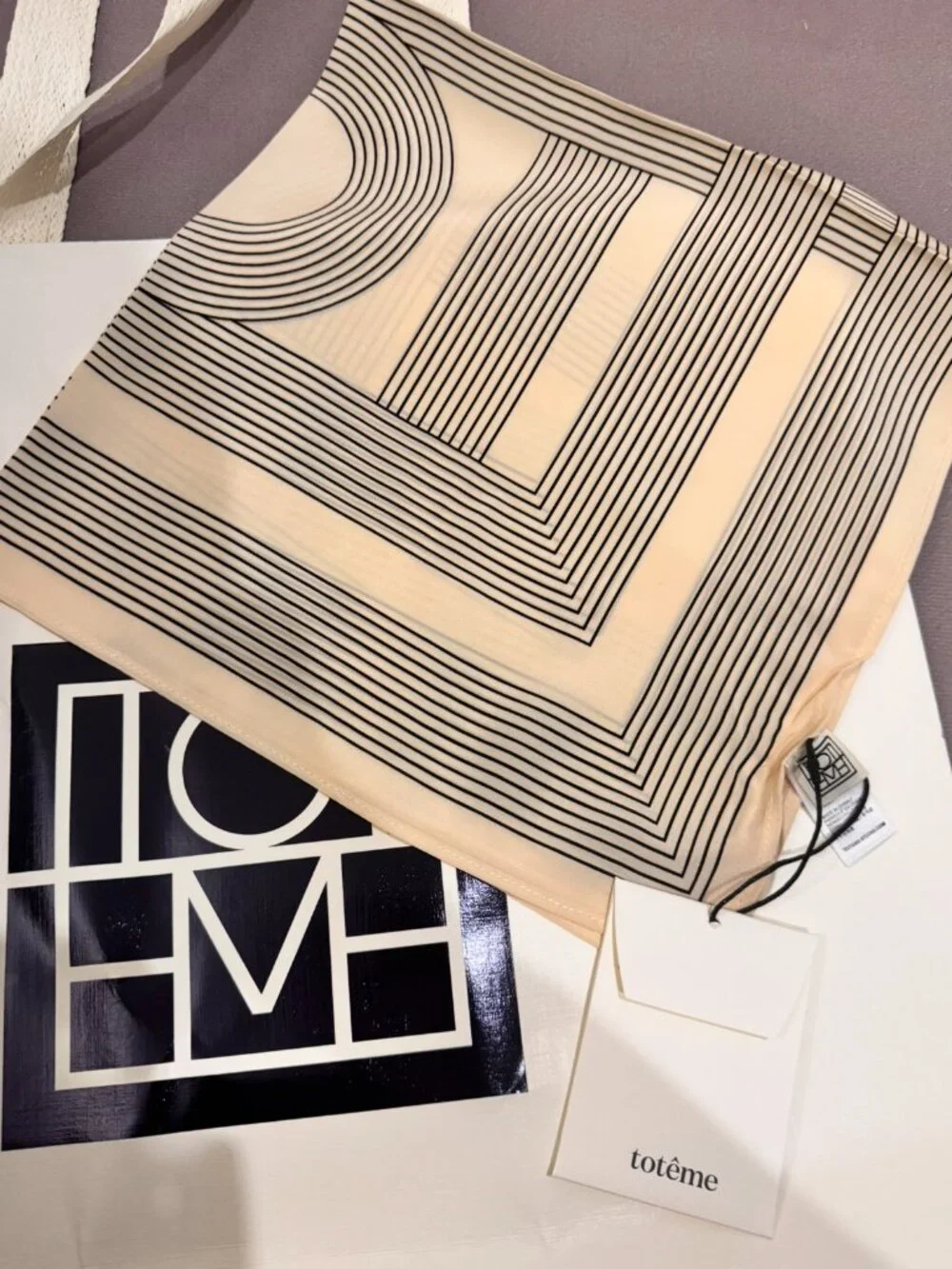 Toteme Silk Scarf